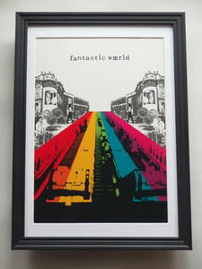 LOVE PSYCHEDELICO ラブサイケデリコ ★★額装品★★ fantastic world広告 CD広告 インテリアに♪ 贈り物にも♪ プレゼント♪