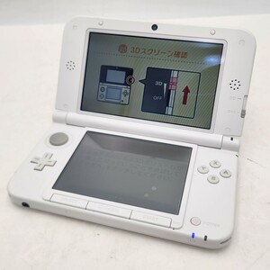 Nintendo ニンテンドー3DS LL SPR-001 本体 ホワイト 動作確認初期化済み【DK4015】