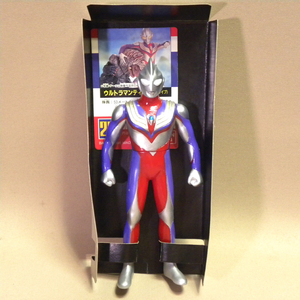 【外箱なし 未使用 新品】1990年代 当時物 バンダイ ウルトラヒーローシリーズ ウルトラマンティガ マルチタイプ ソフビ (人形 平成 レトロ