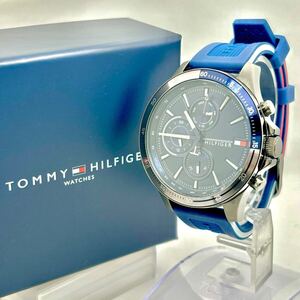 【展示品/箱付き/新品電池】TOMMY HILFIGER トミーヒルフィガー メンズ 腕時計 3点カレンダー 3440.8971