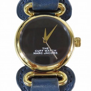 マークジェイコブス MARC JACOBS The Cuff Watch ザ カフ ウォッチ 腕時計 ゴールド ネイビー MJ0120 レディース クォーツ YBA9