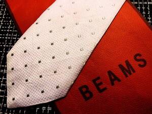 ・ω・ ★SALE/0895★【BEAMS】ビームス【水玉】ネクタイ♪