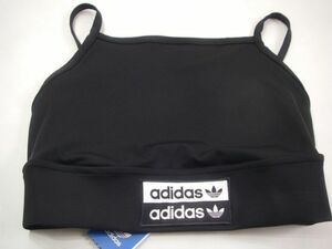 S88 adidas BRA TOP ブラック Lサイズ 新品伊使用 ヨガ ランニング スポーツウエア