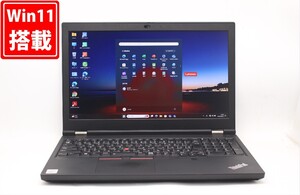 良品 フルHD 15.6型 Lenovo ThinkPad P15 Gen1 Windows11 第10世代 i7-10750H 16GB NVMe 512GB NVIDIA Quadro T1000 カメラ Wi-Fi 管:1812j