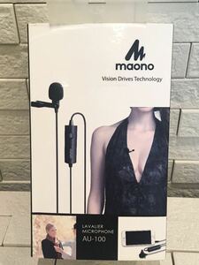 新品 MAONO ピンマイク PC マイク ミニクリップマイク 全指向性 高性能 YouTube Vlog 配信 プレゼン テレワーク ゲーム実況 インタビュー