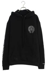 クロムハーツ Chrome Hearts SWTSHRT PLVR サイズ:XL オンライン限定ホースシュープリントプルオーバーパーカー 中古 SJ02