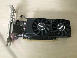 A37★中古品 通電確認済み MSI GeForce GTX 1050 Ti 4GT LP グラフィックボード★