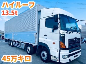 45万㌔走行13.5t積載4軸ウイング車★リアエアサス