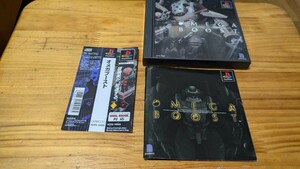 PS1　オメガブースト　 帯あり　ディスク傷微細程度　同梱可