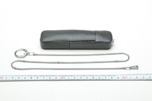 ※ Minox ミノックス　C用 本革製ケース ドイツ製 made in Germany 金属 ストラップ付 0429