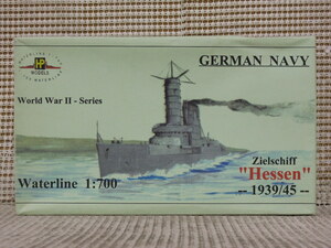 HP 1/700 Zielschiff Hessen GERMAN NAVY 1939/45