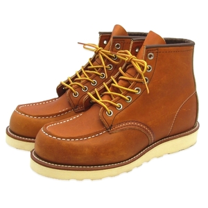 未使用 REDWING レッドウィング US7.5E 25.5cm モックトゥ 875 17年製 アイリッシュセッター 6インチ クラシック オロレガシー 35003873