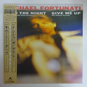 11211323;【帯付き/Italo-Disco/12inch】Michael Fortunati / Into The Night / Give Me Up