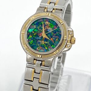 腕時計 レディース pierre cardin オパール opal クォーツ quartz コンビ 金銀 GOLD silver CS0093 ピエールカルダン Watch Y2014