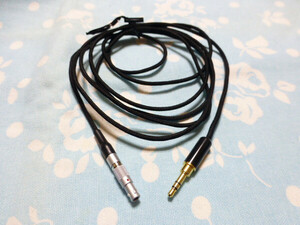 AKG K812 K872 用ケーブル 8N-ofc 芯線抜き出し 四芯構造 3.5mm3極 180cm 長め トープラ販売 ( 6.3mm 標準プラグ 3.5mm3極L字 対応可能)