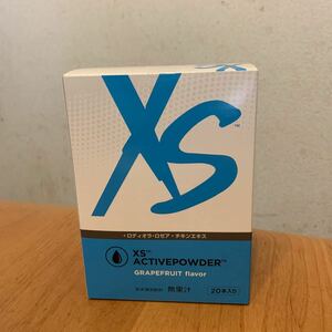 【未使用品】 Amway アムウェイ XS アクティブパウダー グレープフルーツ味 20本入り（粉末清涼飲料）