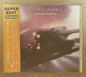 【HM/HR】 ※1998年再発盤　ディープ・パープル (DEEP PURPLE) / ディーペスト・パープル (DEEPEST PURPLE)　帯付　ベスト(BEST)