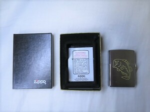 DOWLUCK 道楽 ZIPPO ジッポー ライター 95年 デッドストック 未使用品 ブラックバス ルアー ヘドン EVISU エヴィス 1995 ベトナム