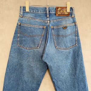 90s イタリア製 ARMANI JEANS アルマーニジーンズ デニムパンツ W30 レディース