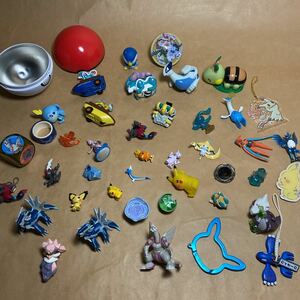 43点セット ポケモン フィギュア アクリル キーホルダー ストラップ モンコレ ザ ポケモンバトル パルキア ルギア スイクン ジラーチ