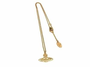 1円 Vivienne Westwood ヴィヴィアンウエストウッド オーブ ネックレス ペンダント アクセサリー ブロンズ系 AZ7688