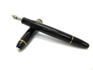 【1-163】MONTBLANC モンブラン MEISTERSTUCK マイスターシュテュック 4810 万年筆 ペン先14K 筆記用具