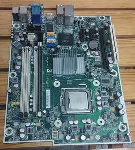 マザーボード HP Compaq 6000 Pro SFF Core2 Duo E7500 Wolfdale メモリ2GB ジャンク品 2