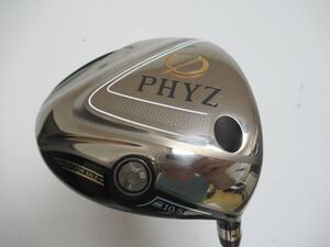 ★BRIDGESTONE ブリジストン PHYZ ドライバー 1W 10.5° 純正カーボンシャフト K190　★レア★激安★中古★　★