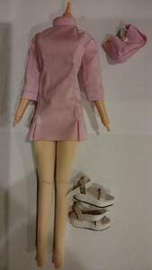 1/6 ドール服 アウトフィット WLS-TWS003B ナース 看護師 ピンク 27cmドール 制服 Anime Outfit uniform nurse Costume Pink 060