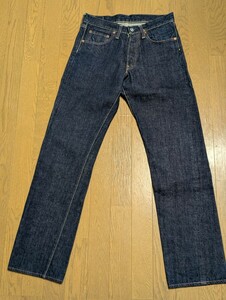 未使用 旧ドゥニーム ジーンズ denime shins期 522A W31 デニム levis lee wrangler warehouse resolute realmaccoys TCB sugarcane 