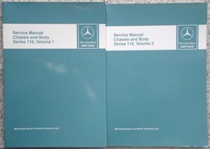 MERCEDES-BENZ Series 116 Chassis and Body Service Manual