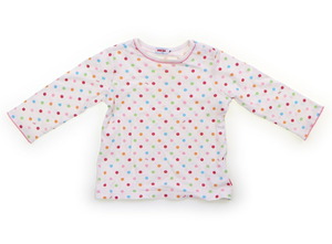 ミキハウス miki HOUSE Tシャツ・カットソー 70サイズ 女の子 子供服 ベビー服 キッズ