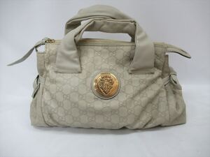 1円★中古品【GUCCI】グッチ 197020 486628 ヒステリア シマ ハンド バッグ ブランド