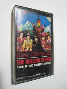 【カセットテープ】 THE ROLLING STONES / THEIR SATANIC MAJESTIES REQUEST US版 ローリング・ストーンズ サタニック・マジェスティーズ