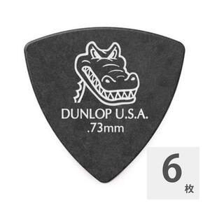 ギターピック 6枚 セット ジムダンロップ 0.73m 572P073 GATOR GRIP STR JIM DUNLOP ジムダン