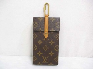 ルイヴィトン LOUIS VUITTON 美品 モノグラム ボックス フォンケース スマホケース M68523 携帯ケース ポーチ 小物入れ