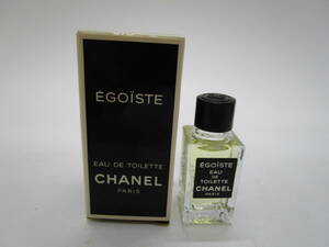 未使用　シャネル エゴイスト プールオム オードトワレ EDT 4ml ミニ香水 ミニボトル CHANEL EGOISTE　送料140円（66123