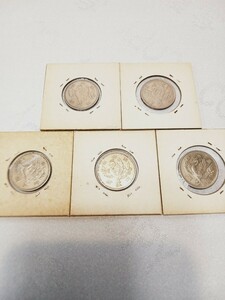 鳳凰★　5枚D　１００円銀貨 　昭和３３年 　１９５８年　 ★