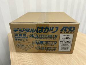 長「17123」AND A&D エー・アンド・デイ　デジタルはかり　SH-20K　ひょう量　20kg　未開封