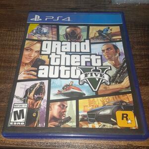 【送料4点まで230円】65【PS4】GTA5 Grand Theft Auto V【動作確認済】グラセフ　グランドセフトオート５　ＧＴＡ５