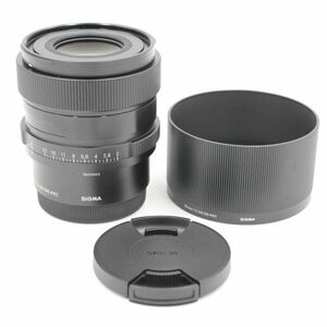 ★新品級★ SIGMA シグマ 65mm F2 DG DN Contemporary ソニーE用