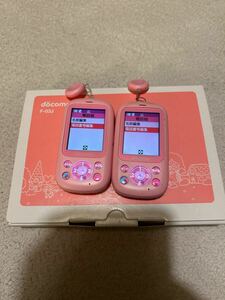 【送料無料】docomo キッズケータイ F-03J ピンク2台セット