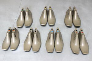 靴 木型　21.5・22・22.5・23・23.5・24・24.5cm 7足分　7つセット 婦人　レザークラフト ラスト E-40　 靴クラフト 