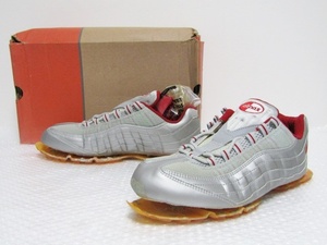 2001年製 VTG NIKE AIR MAX 95 SL ULTRAMAN ORIGINAL OG 609088-061 US11 29cm ナイキ エアマックス オリジナル 銀赤 ウルトラマン