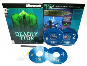 【同梱OK】 デッドリータイド ■ Deadly Tide ■ レトロゲームソフト ■ Windows ■ 3Dシューティング