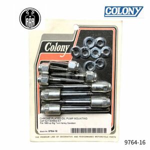 クロームメッキ オイルポンプ マウント キット ハーレーダビッドソン 9764-16 colony コロニー