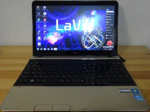 NEC ノートパソコン LaVie S PC-LS550HS6G/Core i5-3210M 2.5GHz/8GB/750GB/BD/中古特価良品