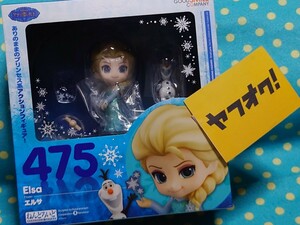 ねんどろいど エルサ◎ディズニークラシックスアニメ◎アナと雪の女王◎つけかえパーツで遊べる飾れるフィギュア◎Disney◎新品同様