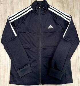 【美品】adidas ブラック ジャージ AEROREADY キッズ 130 子供