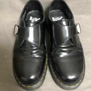 ★ドクターマーチン　UK8　US9　約27㎝　FENIMORE LOW　フェニモアロー　シングル　ブラック　【Dr.Martens 】